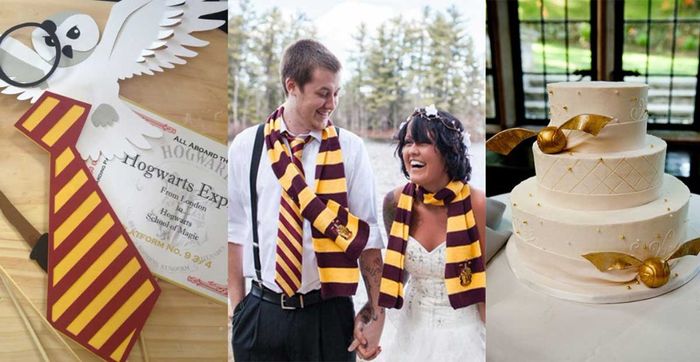 Boda temática de Harry Potter 13