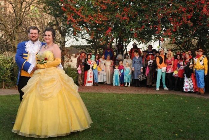 Vestido de novia de bella y la bestia outlet