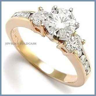 Que os gusta mas para un anillo de pedida de mano, ¿el oro blanco o el oro amarillo? - 3