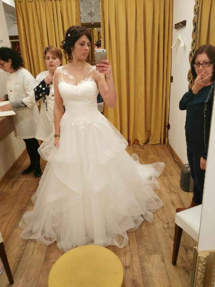 Prueba de mi vestido de novia - 1