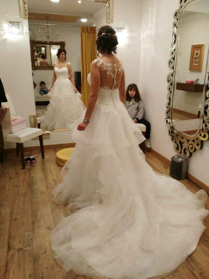 Prueba de mi vestido de novia - 2