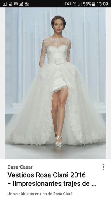  Vestidos corto o con raja - 1