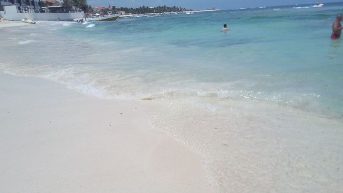 Playa Maroma.26 Junio 2015. Sin algas