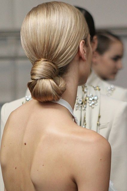 clásico chignon