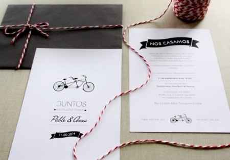 Idea de invitación
