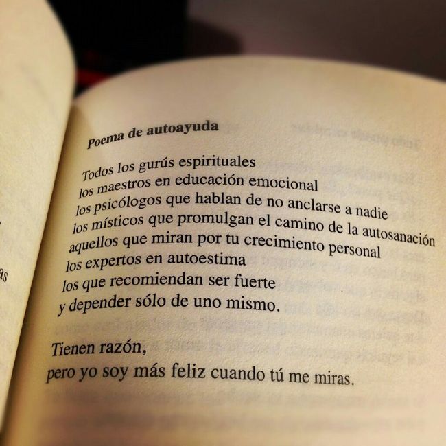 Que frase mítica de libro define vuestra relación? - 1