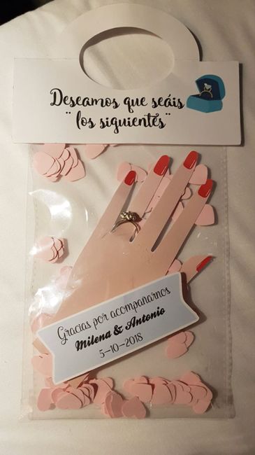 Ideas regalito "sois los siguientes" - 1