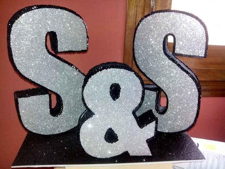 Las letras terminadas. - 1