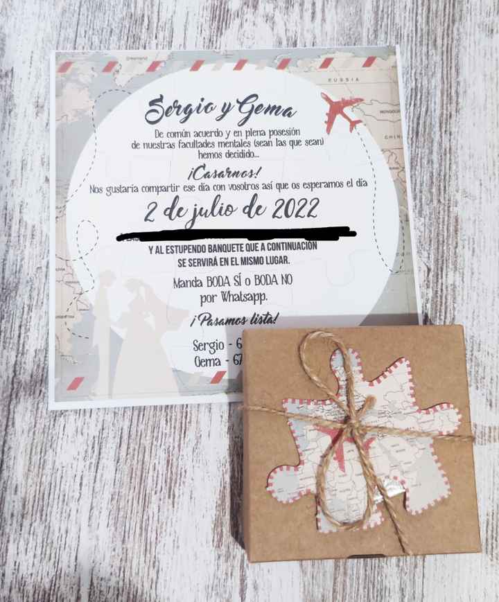 Hola a tod@@@s. ¿cómo me recomendáis hacer las invitaciones? - 1
