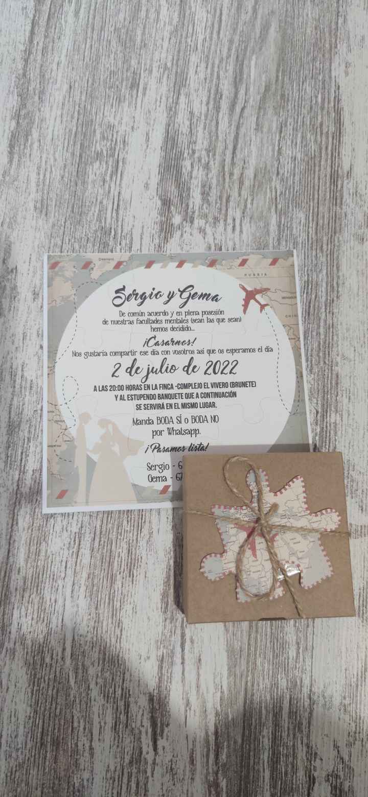 Invitaciones, parte ii - 1