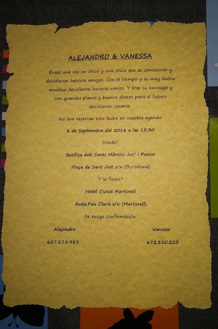 Mis invitaciones!! - 1