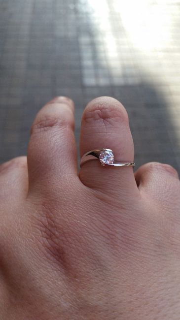 ¿Tuviste anillo de pedida? - 1
