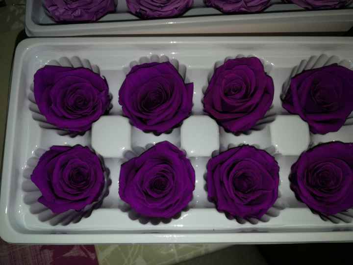 Ramo flores preservadas. Duda colores - 1