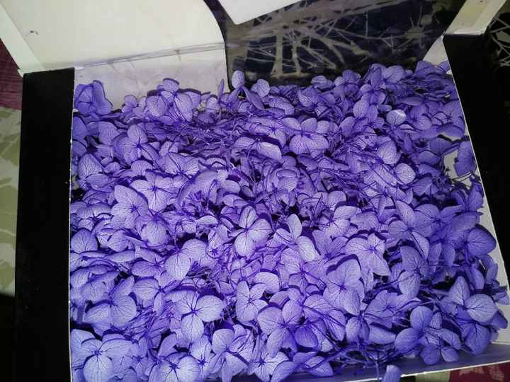 Ramo flores preservadas. Duda colores - 3