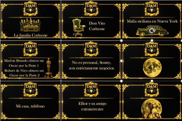 🎬 El "seating Chart" con pistas secretas, ¿os atreveríais? 5