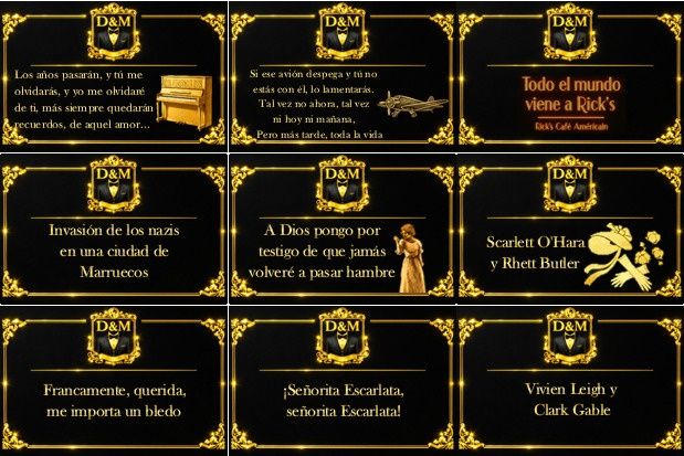 🎬 El "seating Chart" con pistas secretas, ¿os atreveríais? 7