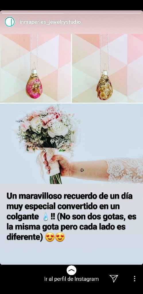 Quedarme el ramo de flores.. - 2