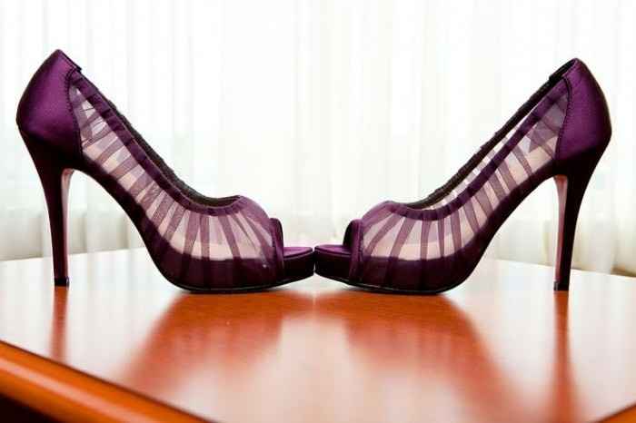 Peep toes transparentes