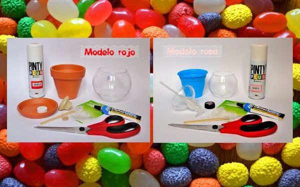 Diy expositor para caramelos - 2
