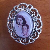 Broche ramo con foto - 1