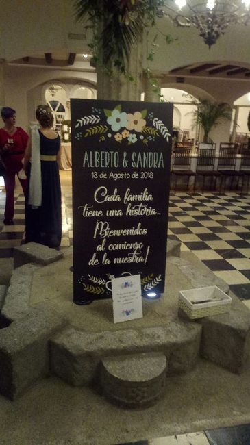 Carteles bienvenida boda - 1