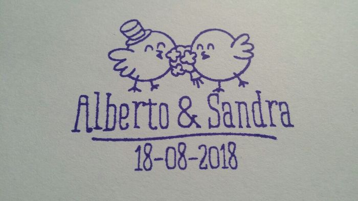 ¿Tendrás un sello personalizado? - 1