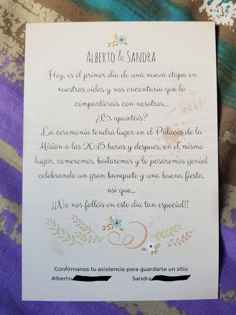 Nuestras invitaciones!! - 2
