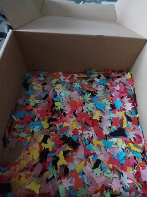 Mis sobres para el Confetis!!🙂 3