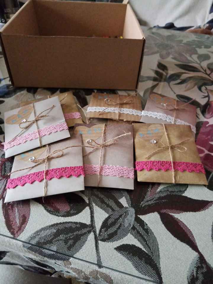 Mis sobres para el Confetis!!🙂 - 4