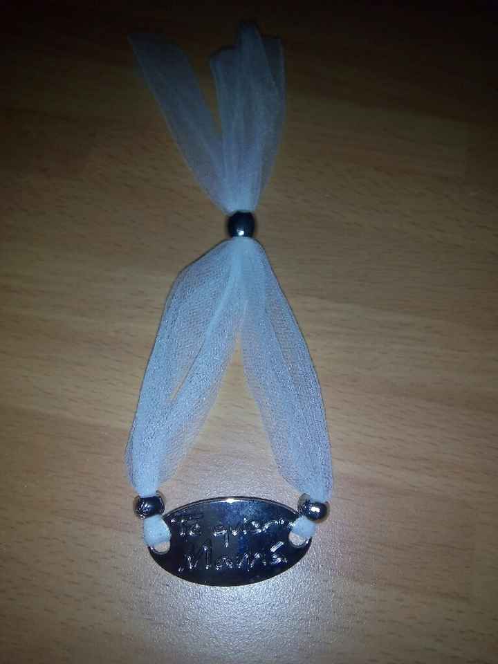Pulseras vestido novia!!! - 3