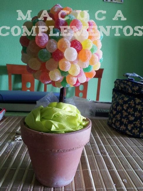 Arbol de chuches para los niños