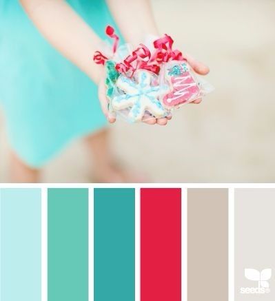 Palet de colores boda