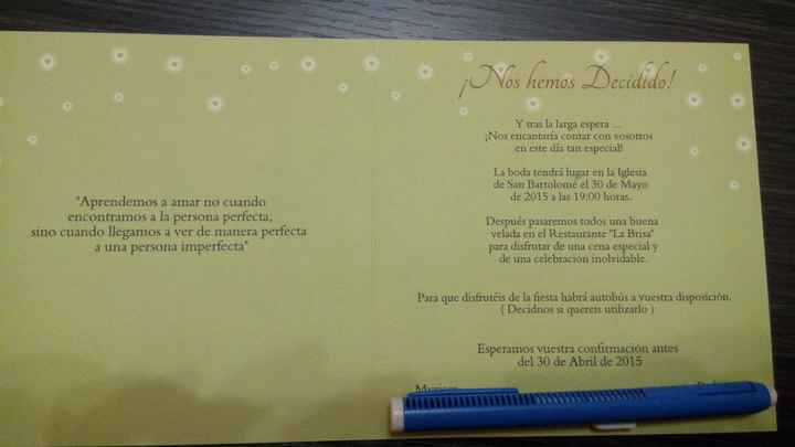 Texto invitaciones - 1