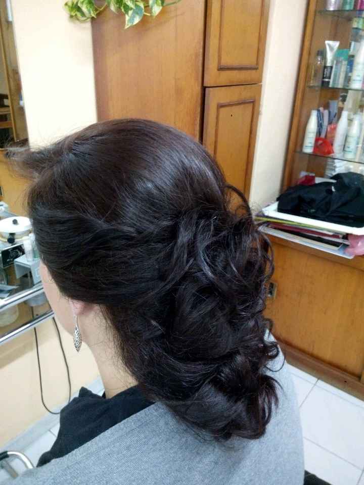 Prueba peinado y maquillaje - 1