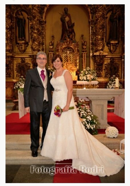 Como es sus vestido de novia - 2