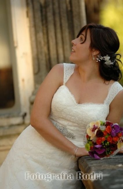 Como es sus vestido de novia - 3