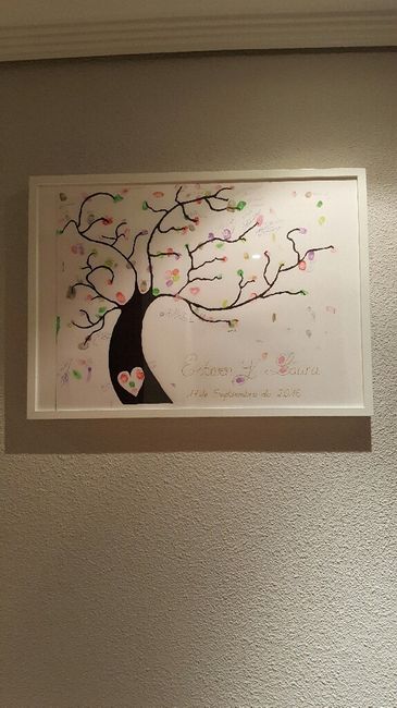 Nuestro árbol de huellas casero - 1