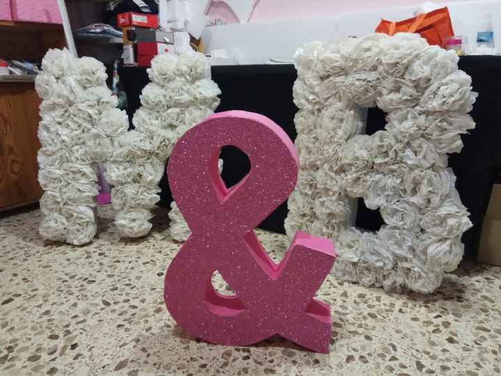 Como decorariais mis letras Xxl? - 1