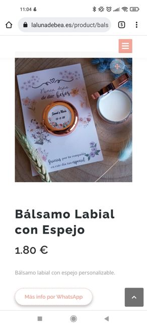 detalles para las invitadas 1