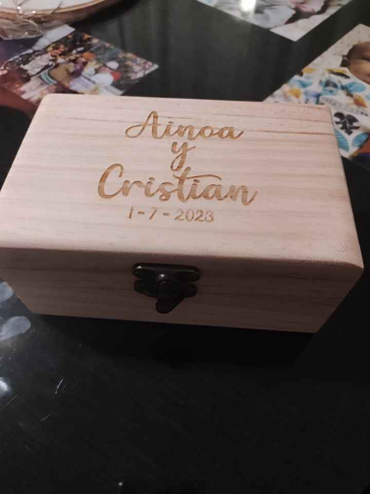 Caja para las arras - 1