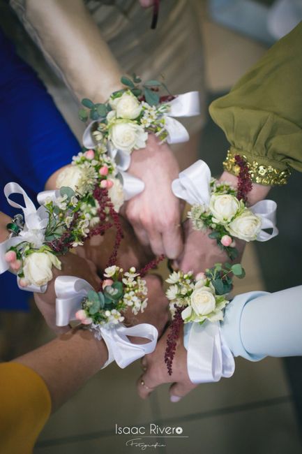 Pulseras de flores! 4