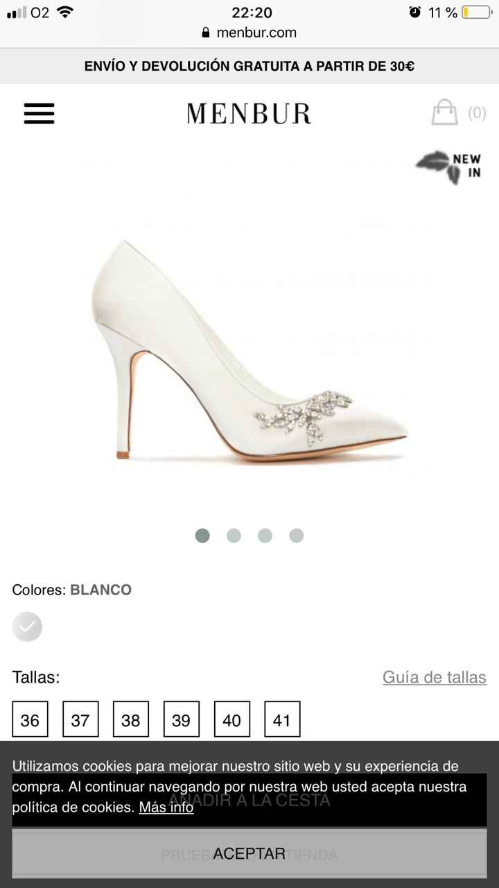 Zapatos de novia Menbur!! - 1
