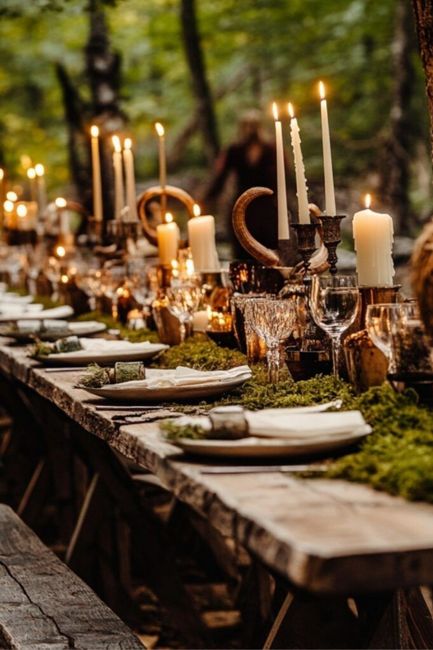 Ideas de decoración boda temática vikinga 1