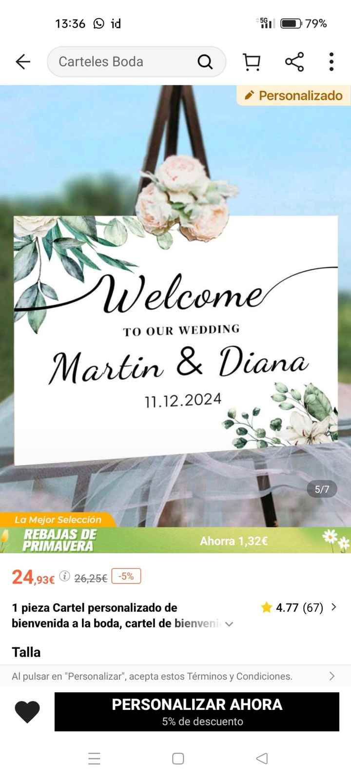 Cartel de bienvenida? - 1