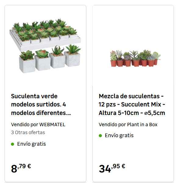 Busco plantas económicas - 1