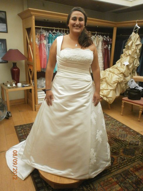 1º Peinado con vestido