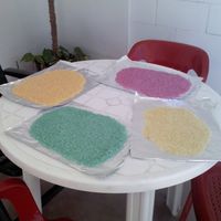 arroz teñido
