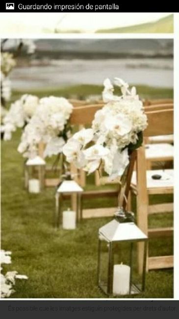 Como decorar una ceremonia civil? (boda al aire libre) - 2