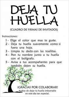 árbol de huellas - 1
