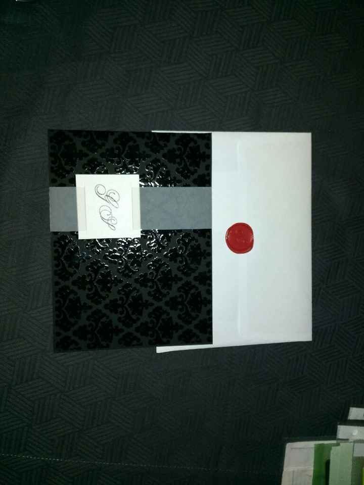 Nuestras invitaciones,  qué os parece? - 1